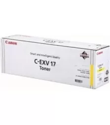 Canon Toner Cartridge Yellow (0259B002, CEXV17) ,30K