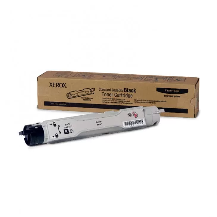 Genuine Xerox (106R01225 , 106R1225) Phaser 6360 Black Toner 12K PAGE PACK 3 Genuine Xerox (106R01225 , 106R1225) Phaser 6360 Black Toner 12K PAGE PACK
