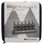 Midland BR02 Σετ 6 τεμαχίων Επαγγελματικών PMR