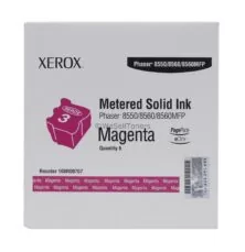 XEROX PHASER 8550,8560,8560MFP GENUINE METERED MAGENTA SOLID INK - 108R00707