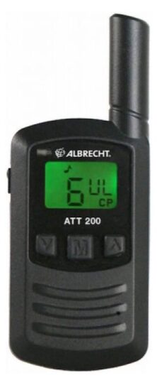 Albrecht ATT 200 Mini ασύρματος πομποδέκτης PMR446 (walkie-talkie)