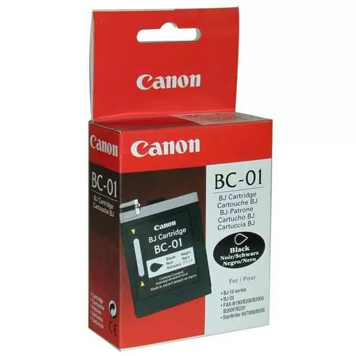 Canon Μελάνι BCI-01BK(BC-02/BX2) Black (0879A002) 27ml 3 Canon Μελάνι BCI-01BK(BC-02/BX2) Black (0879A002) 27ml