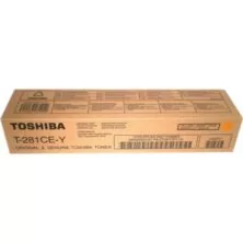 Toshiba toner cartridge yellow (6AK00000107, T281CEY) ,10K