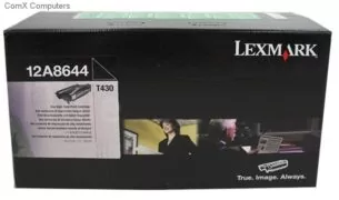 Lexmark 12A8644 Toner black , T430