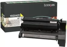 Lexmark toner cartridge yellow (15G042Y) 15K
