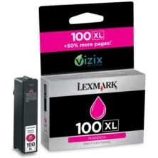 LEXMARK Printcartridge High Capacity Magenta (14N1070E, 100XL) ,600pgs