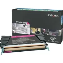 Lexmark toner cartridge return magenta C736 (C736H1MG, 0C736H1MG) , 10K