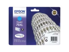 Epson printcartridge cyan (C13T79024010, 79XL) ,2K