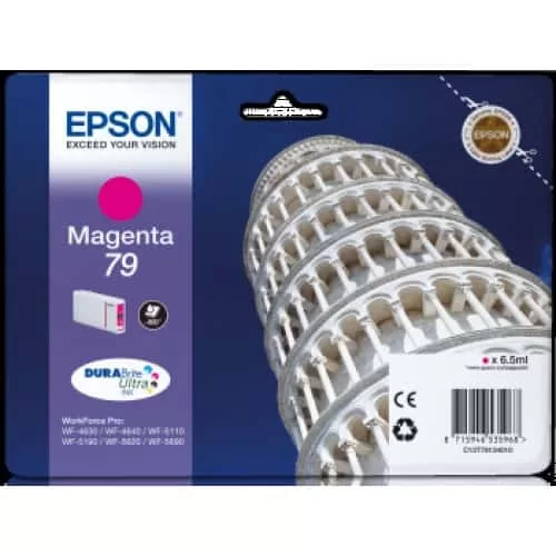 Epson printcartridge magenta (C13T79134010, 79) ,800pgs 3 Epson printcartridge magenta (C13T79134010, 79) ,800pgs