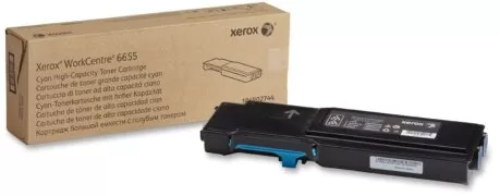 Xerox Toner Cartridge Cyan ,WC6655 (106R02744, 106R2744) ,7K 2 Xerox Toner Cartridge Cyan ,WC6655 (106R02744, 106R2744) ,7K 1