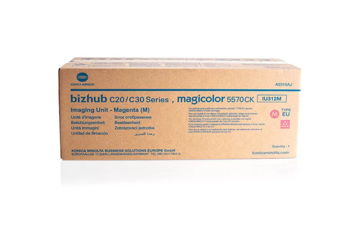 Konica Minolta drum magenta (A0310AJ, IU312M) ,30K 3 Konica Minolta drum magenta (A0310AJ, IU312M) ,30K