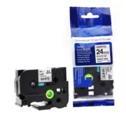 Συμβατή Brother μελανοταινία TZe251 24mm x 8mm Black on White tape for P-Touch