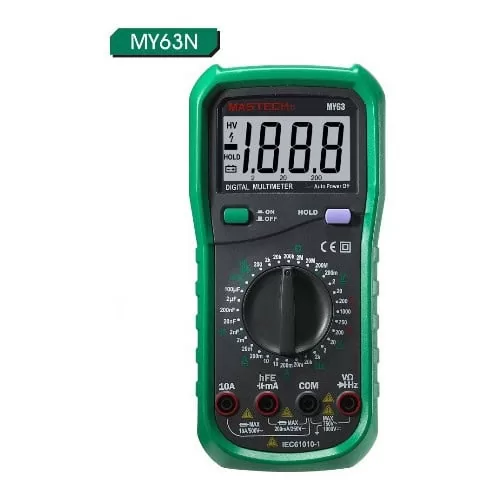 Mastech MY63N Πολύμετρο Ψηφιακό Χωρητικότητας & Συχνότητας 3 Mastech MY63N Πολύμετρο Ψηφιακό Χωρητικότητας & Συχνότητας