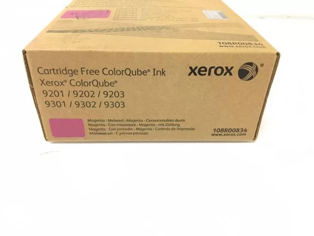 XEROX SOLID INK MAGENTA 4 STICKS METERED (108R00834,108R734) 3 XEROX SOLID INK MAGENTA 4 STICKS METERED (108R00834,108R734)