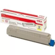 Oki C8600 Toner Cartridge Yellow (43487709) ,6K