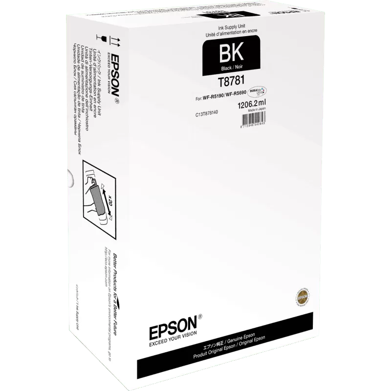 Epson printcartridge black (C13T878140, T8781) ,75K 3 Epson printcartridge black (C13T878140, T8781) ,75K