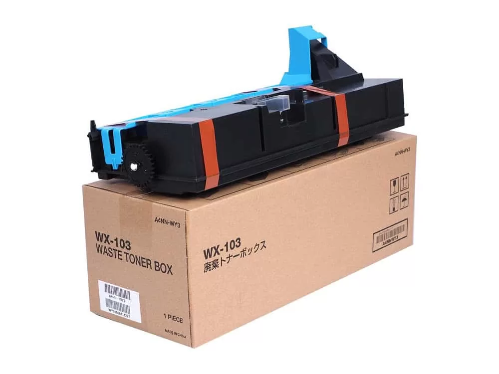 KONICA MINOLTA A4NNWY1 A4NNWY3 (WX-103) WASTE TONER BOX 40K 3 KONICA MINOLTA A4NNWY1 A4NNWY3 (WX-103) WASTE TONER BOX 40K