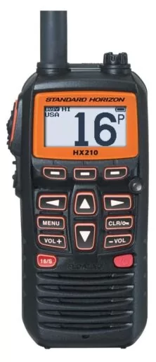 Standard Horizon HX210E Handheld VHF Radio