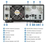 ICOM ΠΟΜΠΟΔΕΚΤΕΣ ΒΑΣΕΩΣ IC-9700 VHF/UHF/1.2 GHz Transceiver IC9700 2