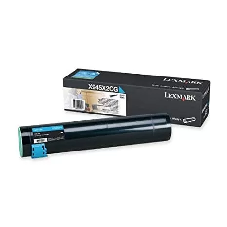 Lexmark toner cartridge cyan (X945X2CG, 0X945X2CG) ,22K 3 Lexmark toner cartridge cyan (X945X2CG, 0X945X2CG) ,22K