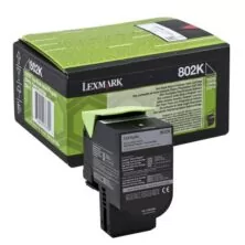 Lexmark 802K Black Toner Return Program 1K (80C20K0)