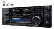Icom IC 7610 transmitter receiver SDR 100 Watt band hf and 50 mhz