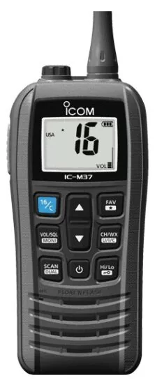 ICOM IC-M37 VHF Marine Ασύρματος (6W) ICM37E