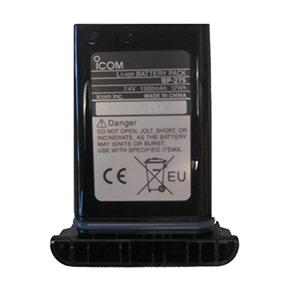 ICOM BP-275 Replacement Lithium-Ion Battery with 7.4V 1500mAh / for IC-M91D. 3 ICOM BP-275 Replacement Lithium-Ion Battery with 7.4V 1500mAh / for IC-M91D.