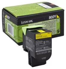 Lexmark toner cartridge return yellow (80C20Y0, 802Y)