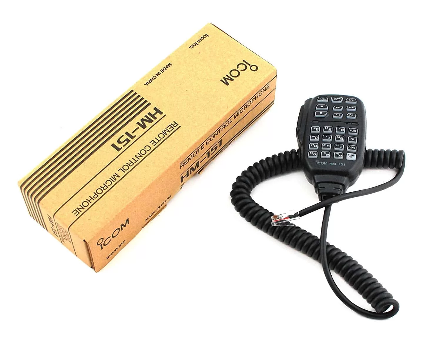 Icom HM-151 DTMF Hand Microphone 4 Icom HM-151 DTMF Hand Microphone - Image 2