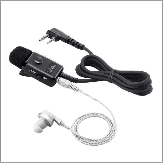 ICOM Handheld Earphone-Microphones HM-153 3 ICOM Handheld Earphone-Microphones HM-153