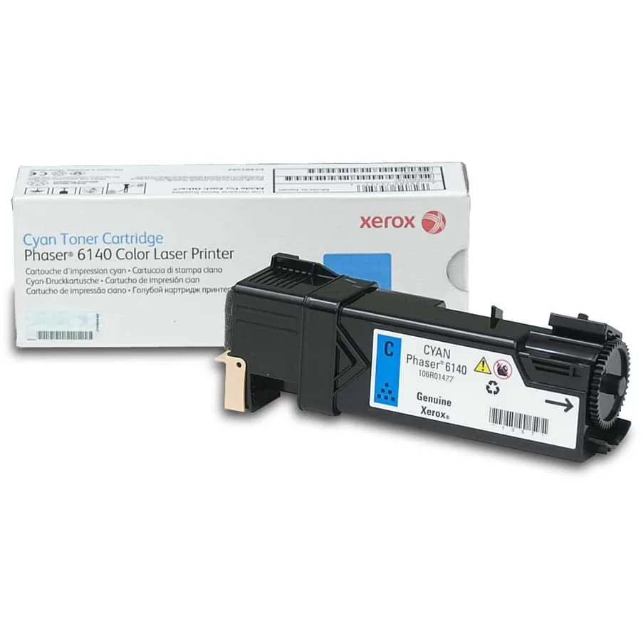 Xerox toner cartridge cyan (106R01477, 106R1477) 2K 3 Xerox toner cartridge cyan (106R01477, 106R1477) 2K