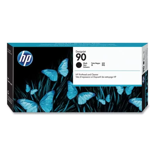 Original HP 90 Black/Cleaner Printhead (C5054A) 3 Original HP 90 Black/Cleaner Printhead (C5054A)