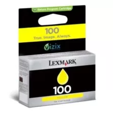 Original Lexmark 100 Yellow Ink Cartridge (14N0902E) 200pgs