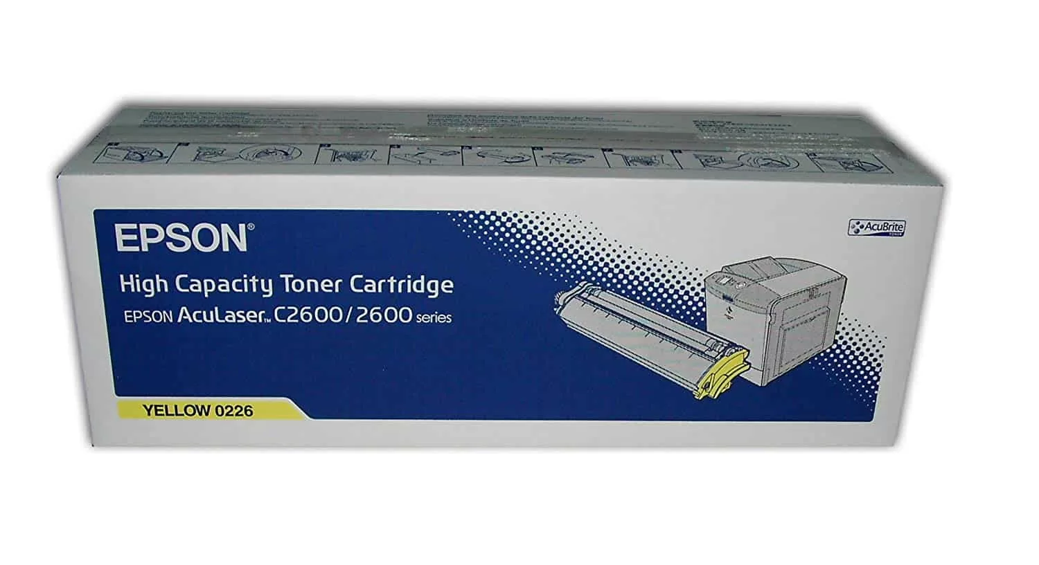 Epson C13S050226 Toner Cartridge Yellow 5K ACULASER 2600N 3 Epson C13S050226 Toner Cartridge Yellow 5K ACULASER 2600N