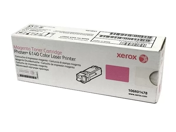 Xerox toner cartridge magenta (106R01478, 106R1478) PHASER 6140 2K 3 Xerox toner cartridge magenta (106R01478, 106R1478) PHASER 6140 2K