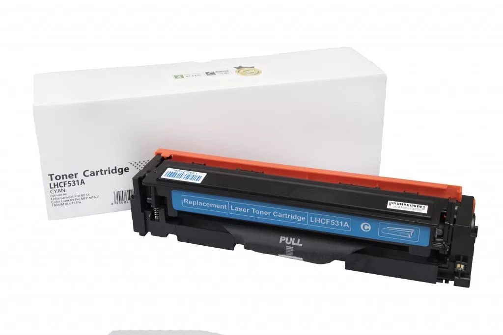 HP 205A Συμβατό Toner Cyan 900 Σελίδες (CF531A) 3 HP 205A Συμβατό Toner Cyan 900 Σελίδες (CF531A)