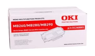 Oki Original Toner MB260/MB280/MB290 (01240001) 5.5k 1 Oki Original Toner MB260/MB280/MB290 (01240001) 5.5k