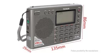 Tecsun PL-380 Ραδιόφωνο DSP Παγκοσμίου λήψεως AM/FM/SW 2