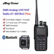 Anytone AT-D878UV Plus Bluetooth/GPS DMR 3100mAh + Free program cable 8 Anytone AT-D878UV Plus Bluetooth/GPS DMR 3100mAh + Free program cable 3