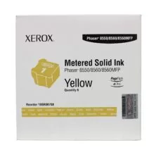 Xerox Phaser 8550,8560,8560MFP Genuine Metered Yellow Solid Ink - 108R00708