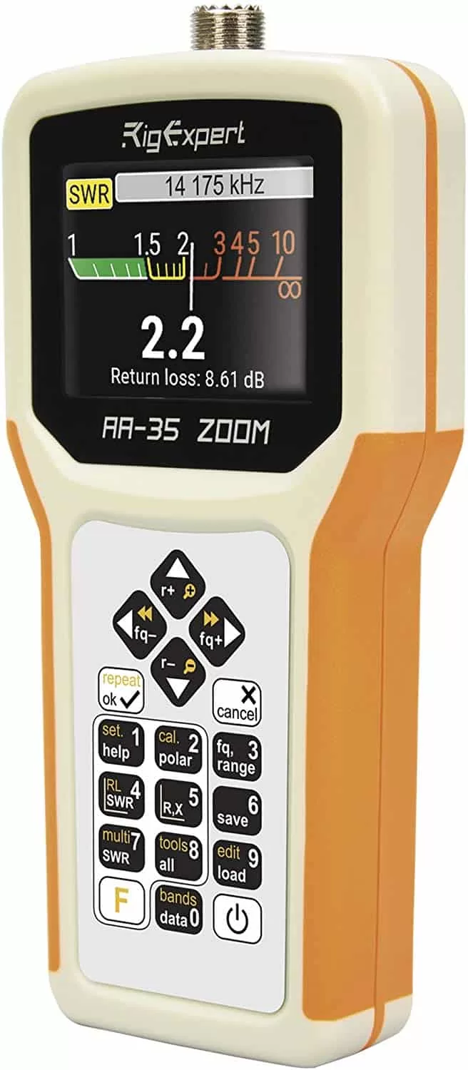 RigExpert AA-35 ZOOM HF Antenna Analyzer (60kHz - 35MHz) 2 RigExpert AA-35 ZOOM HF Antenna Analyzer (60kHz - 35MHz)