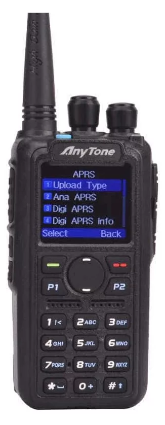 Anytone AT-D878UV Plus Bluetooth/GPS DMR 3100mAh + Free program cable