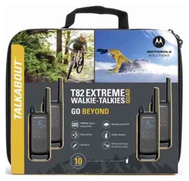 Motorola Talkabout T82 Extreme Quad Pack 3 Motorola Talkabout T82 Extreme Quad Pack
