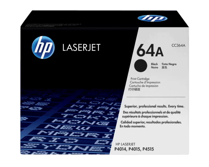 HP toner 64A cartridge black (CC364A) 3 HP toner 64A cartridge black (CC364A)