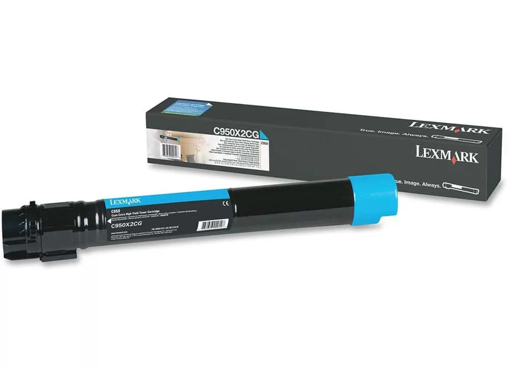 Lexmark toner cartridge cyan (C950X2CG, 0C950X2CG) 22K