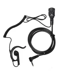 Komunica PWR-PRO-FT50 Μικροακουστικό Σιλικόνης Με Στήριξη Στο Αυτί & Σπιράλ Καλώδιο