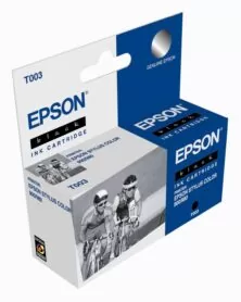 INK EPSON T003 C13T00301120,BLACK - 34ML - 1200PGS