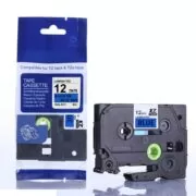 12mm*8m compatible Brother TZe531 Black on Blue label tape 1