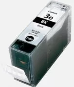 Canon Μελάνι Συμβατό (BCI-3e , BCI3BK) Μαύρο 28ml(4479A002) 1